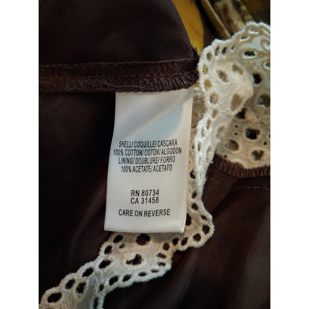 BCBGMaxAzria Strapless Midi Dress cotton fit flare cocktail - Picture 6 of 6